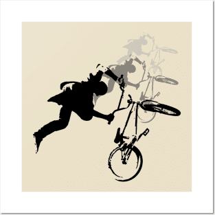 bmx freestyle Posters and Art